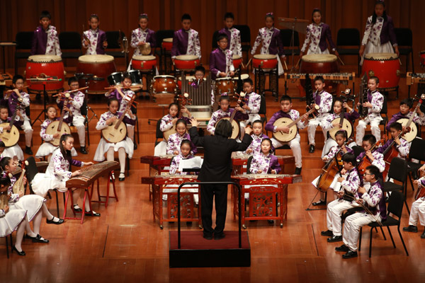 清华少年民乐音乐会奏响国家大剧院