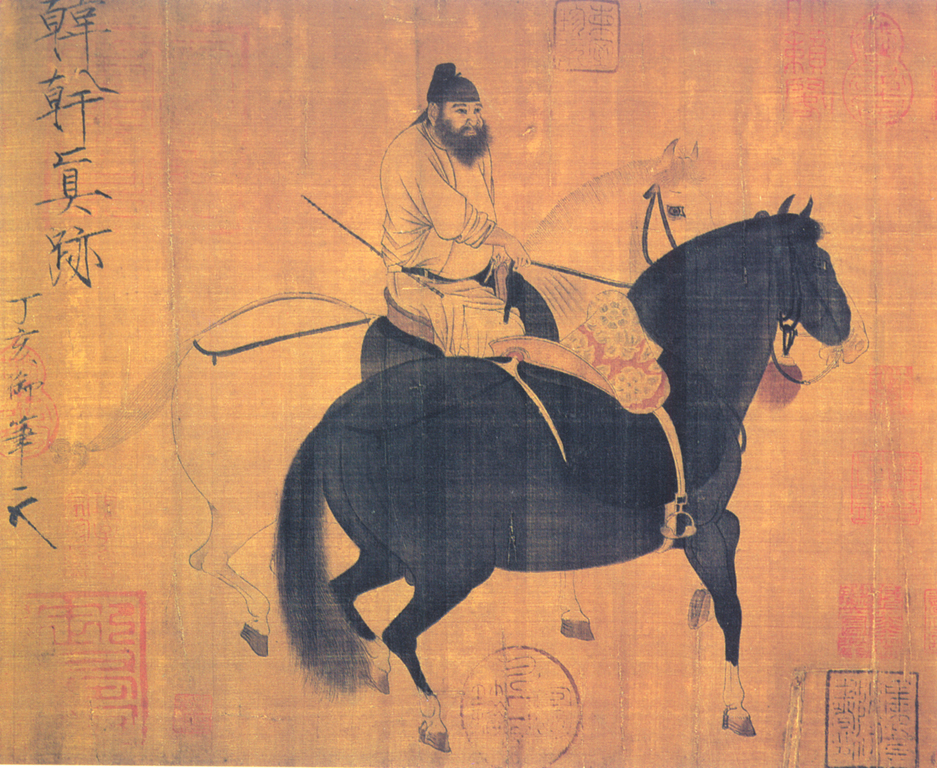 唐朝之绘画 鞍马画家