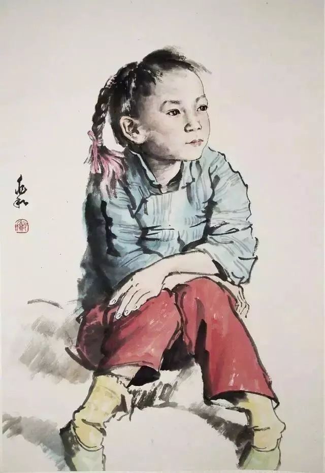 蒋兆和的中国人物画 用笔老辣 机趣横生